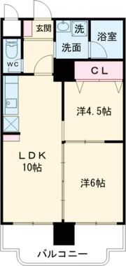 OMマンション東生駒の間取り画像