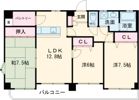 ロマージュ水前寺Ⅱの間取り画像