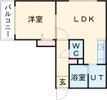 ハルクスマンションの間取り画像