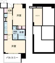エステムコート名古屋駅前COREの間取り画像
