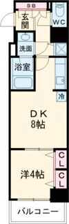 RISING Maison 本町橋の間取り画像