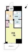 セレニテ神戸元町クレアの間取り画像