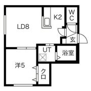 EXCEL琴似の間取り画像
