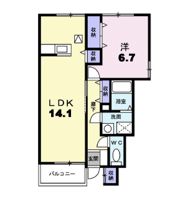 レバンテBの間取り画像