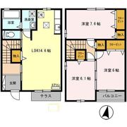 シャイニー コート Aの間取り画像