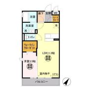 パークドプランタン Bの間取り画像