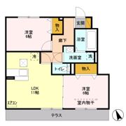 モン ビラージュ Aの間取り画像