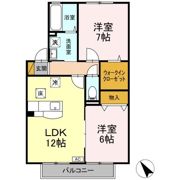 メルベーユKの間取り画像