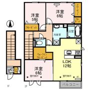 Dーroom 椿の間取り画像