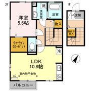 Dーroom芹川の間取り画像