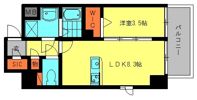 lever du soleil(ルヴェ ドゥ ソレイユ)の間取り画像