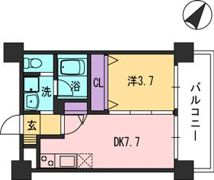 コンダクト福岡東の間取り画像
