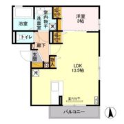 カメリアの間取り画像