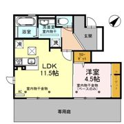ラパン 花棟の間取り画像