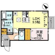 クレアの間取り画像