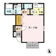 フロンテーラの間取り画像