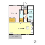 GLORY Aの間取り画像