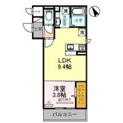 セジュール エピの間取り画像