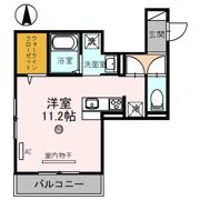 D-ROOM北田辺丁の間取り画像