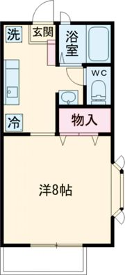 サンヒルズAの間取り画像