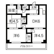 グリーンハイツの間取り画像