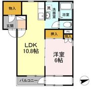 ステラマリス Dの間取り画像