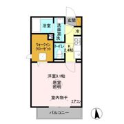 フォレストメゾン堀割の間取り画像