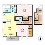セジュール グランの間取り画像