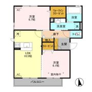 サンボナールの間取り画像