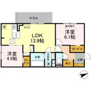 アベニュー Aの間取り画像