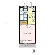 クレール八広の間取り画像