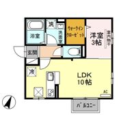 レコルト Ⅱ Aの間取り画像