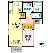iP（アイピー）の間取り画像
