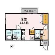 ウィルモア Bの間取り画像