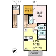Dーroom三方原 B棟の間取り画像