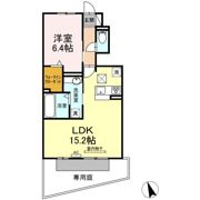 ソレイユ七番館の間取り画像