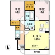 ボナールコートの間取り画像