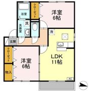 ライフモア守上 B棟の間取り画像