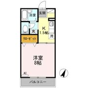 コーポラスグリーン C棟の間取り画像