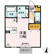 D-room平成大学の間取り画像