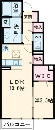 Royal Court碧 Ⅱの間取り画像