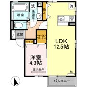 ヴェルデ カーサの間取り画像