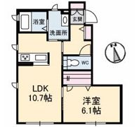 オークリーフの間取り画像