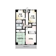 セジュールコートの間取り画像