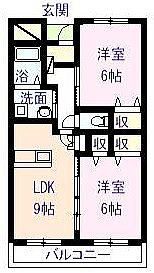 ライジング・サンの間取り画像