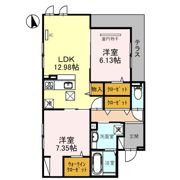 シエルクレールの間取り画像