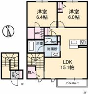 シャーメゾン ATO Ⅰ棟の間取り画像