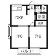 エステートピアコムAの間取り画像