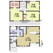 豊が丘戸建賃貸 E棟の間取り画像
