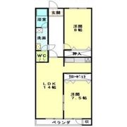 メゾン親名の間取り画像